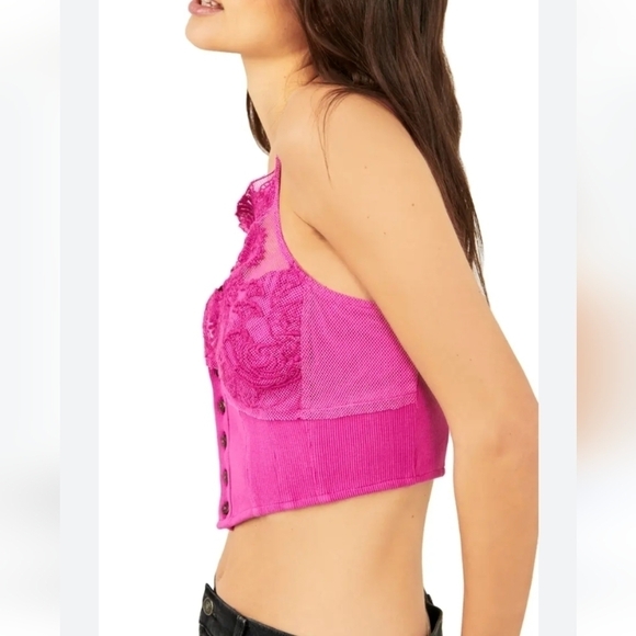 Free people Have my Heart in Raspberry Sherbet - Picture 4 of 11